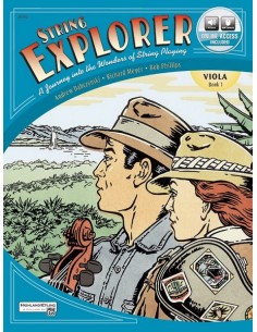 DABCZYNSKI & MEYER & PHILLIPS-String Explorer Vol.1 para Viola (Audio Online)