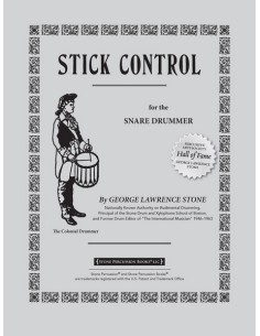 STONE G.L.-Stick Control for Snare Drum (Ed.Ingles)