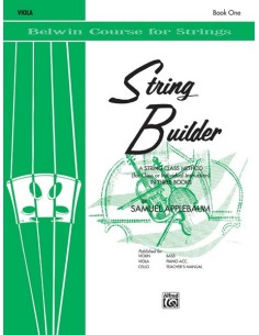 APPLEBAUM S.-String Builder 1st for Viola
