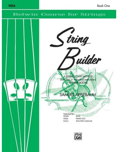 APPLEBAUM S.-String Builder 1º para Viola