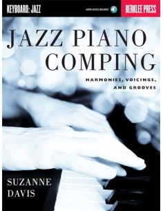DAVIS Suzanne-Jazz Piano Comping (Harmonies, Voicings And Grooves) para Piano (Audio Online)