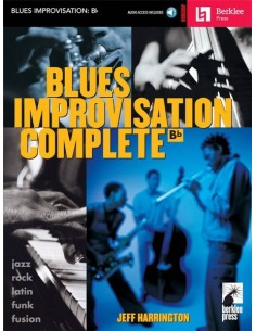 HARRINGTON Jeff-Blues Improvisation Complete (Bb) (Audio Online)