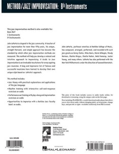 LAPORTA John-Jazz Improvisation (Bb Instruments) (Audio Online) 2