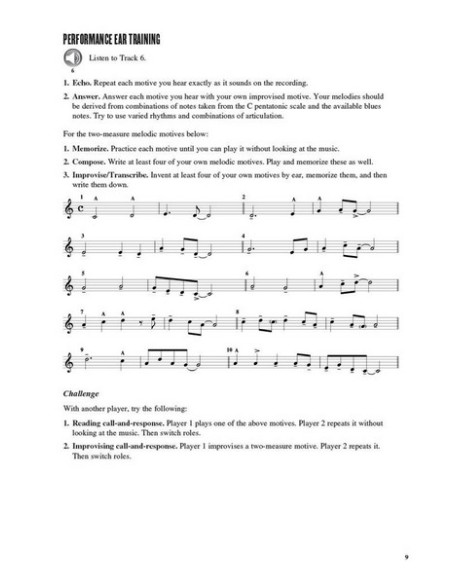 LAPORTA John-Jazz Improvisation (Bb Instruments) (Online Audio)