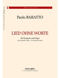 BARATTO P.-Lied Ohne Worte para Trompeta y Organo (Krebs)