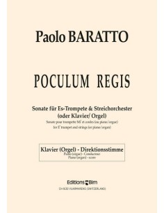 BARATTO P.-Poculum Regis per Tromba e Pianoforte