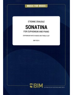 CRAUSAZ E.-Sonatina for euphonium and piano
