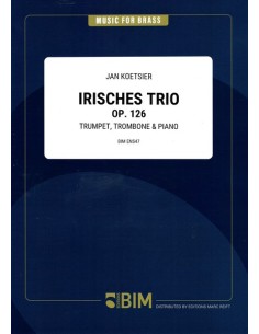 KOETSIER J.-Irischer Trio para Trompeta, Trombon y Piano