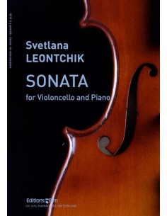 LEONTCHIK S.-Sonata per violoncello e pianoforte