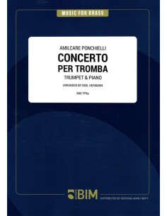 PONCHIELLI A.-Concerto per tromba (Sib/Do) e pianoforte