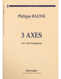 RACINE P.-Trois Assi per 3 Sassofoni