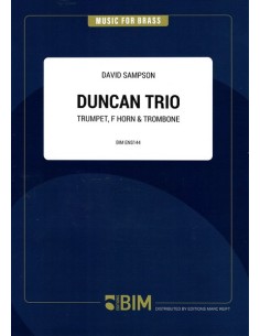 SAMPSON D.-Duncan Trio para Trompeta en Do, Trompa en Fa y Trombon