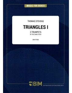 STEVENS T.-Triangles I for 3 Trumpets