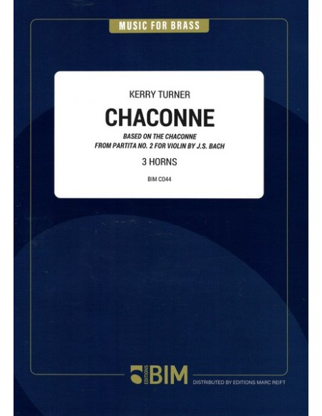 TURNER K.-Ciaccona per 3 corna