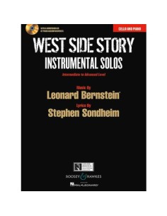 BERNSTEIN L.-West Side Story (Instrumental Solos) para Violoncello y Piano (Inc.CD) (Parman/Boyd)