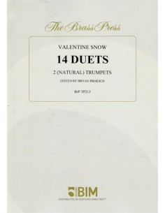SNOW V.-Duetti (14) per 2 Trombe
