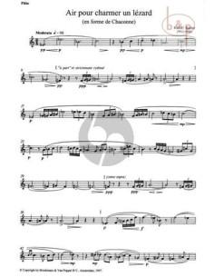 ESCHER P.-Air pour Charmer para Flauta 2