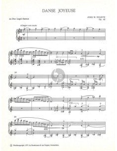 DUARTE J.W.-Danse Joyeuse per flauto e chitarra 2