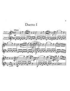 STAMITZ A.-Duets (6) Op.27 for 2 Flutes 2