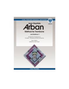 ARBAN J.B.-Metodo para Trombon (Baritono) (Bass Clef) (Raph/Randall/Mantia) MP3 + PDF