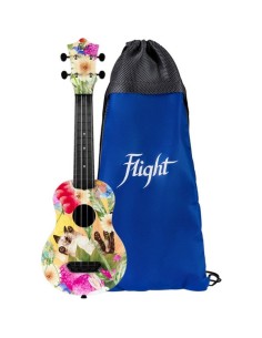 Ukelele Soprano Flight UTS-42 Ultra Travel Series Summer Cat