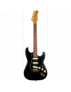 Guitarra Eléctrica Jet JS380-BKG Black, Gold Hardware