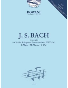 BACH J.S.-Concierto nº 2 en Mi Mayor (BWV:1042) para Violin, Cuerdas y BC (Inc. 2 CD)