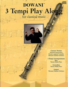 BASTON J.-Concierto nº 2 en Do Mayor para Flauta de Pico, Cuerdas y B.C. (Grado Medio) (Inc.CD)