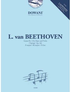 BEETHOVEN L.V.-Sonata Op. 24 en Fa Mayor "Primavera" para Piano y Violin (Grado Superior) (Inc. 2 CD)