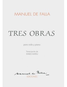 FALLA M.-Works (3) per viola e pianoforte (Emilio Mateu)
