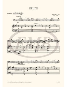 MONTAG L.-Studio per contrabbasso e pianoforte 2