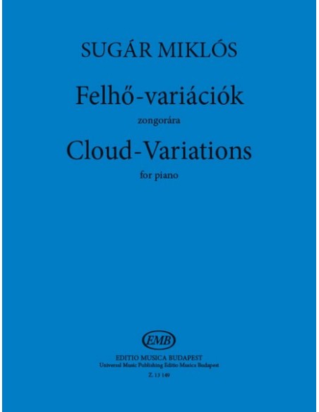 SUGAR M.-Cloud Variations für Klavier