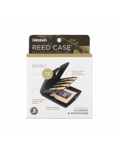Estuche Cañas Clarinete (Saxofon) Capacidad 8 cañas D?Addario (No incluye cañas)