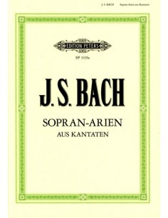 BACH J.S.-Arias de las Cantatas (15) para Soprano Piano