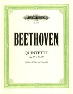 BEETHOVEN L.V.-Quintetos Completos para Quinteto de Cuerdas (Partes)
