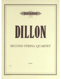DILLON J.-Quartet No. 2 for String Quartet (Score)