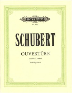 SCHUBERT F.-Overture in C minor (D.8) for String Quintet