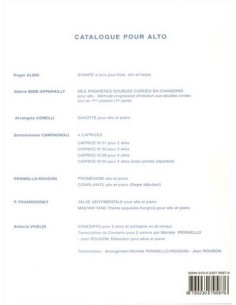 BIME & APPARAILLY-Méthode complète de cordes doubles pour alto 2