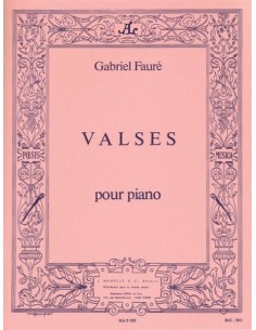 FAURE G.-Valses Caprices (4) para Piano