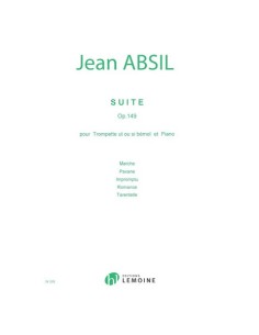 ABSIL J.-Suite Op.149 per Tromba e Pianoforte