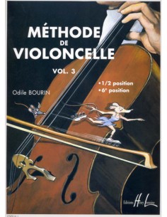 BOURIN O.-Methode 3º per violoncello