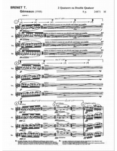 BRENET T.-Gemeaux per 8 sassofoni 2