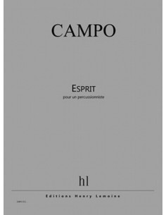 CAMPO R.-Esprit pour percussion