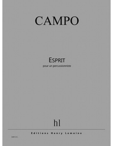 CAMPO R.-Esprit für Schlagzeug