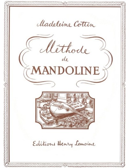 COTTIN M.-Méthode de mandoline