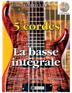 DARIZCUREN F.-La Basse Integrale a 5 Cordes para Bajo Electrico (Inc.CD)