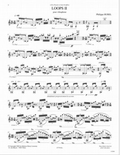 HUREL P.-Loops II für Vibraphon 2