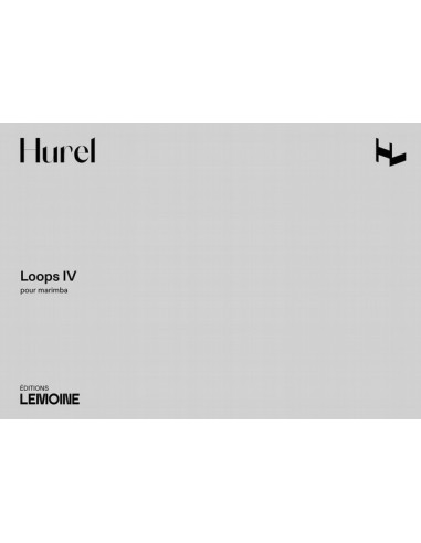 HUREL P.-Loops IV pour marimba
