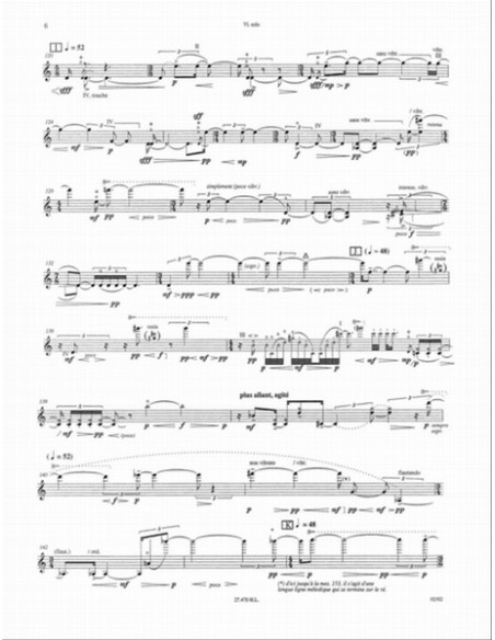 JARRELL M.-Prisme para Violin