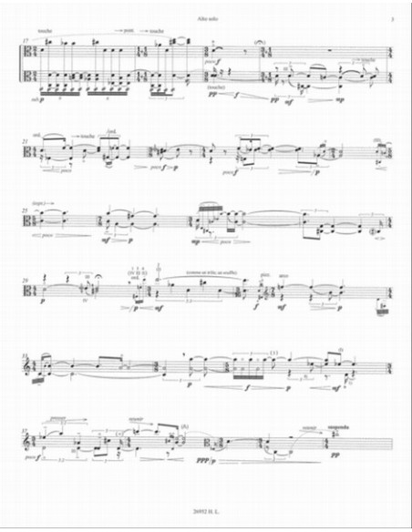 JARRELL M.-Some Leaves II para Viola